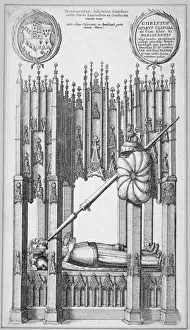 John Plantagenet Prints: Monument of John of Gaunt and Constance of Castile