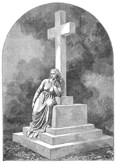 Watkins Prints: Monument in memory of Princess Hohenlohe-Langenburg, 1874. Creator: Unknown