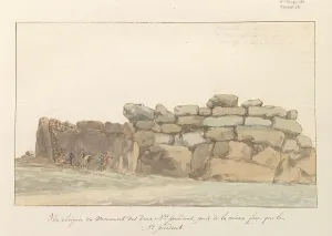 Carthage Prints: Monument of Phoenicians or Carthagenians on the island of Gozo