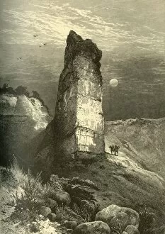 Ca±on Gallery: Monument Rock, Echo Canon, 1874. Creator: Frederick William Quartley