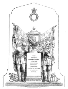 Revolt Of 1857 Prints: Monument In St. Chad's Church