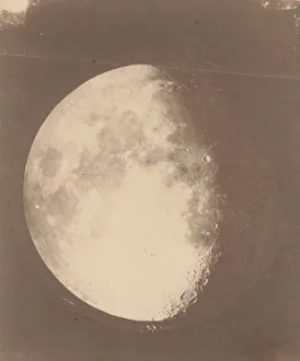 The Moon, 1857-60. Creators: John Adams Whipple, James Wallace Black