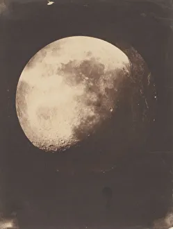 The Moon, 1857-60. Creators: John Adams Whipple, James Wallace Black