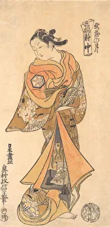 Okumura Prints: Moon in Musashi Province, ca. 1740. ca. 1740. Creator: Okumura Masanobu