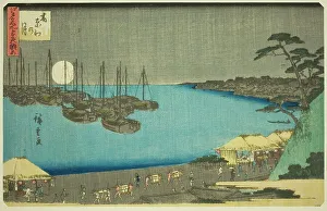 Takanawa Minato Tokyo Japan Prints: Moon at Takanawa (Takanawa no tsuki)