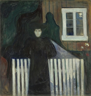 Moonlit Prints: Moonlight, 1893. Creator: Edvard Munch