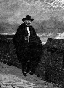 Embankment Prints: A Moonlight Night at Chelsea: a reminiscence of Thomas Carlyle, 1881. Creator: Unknown