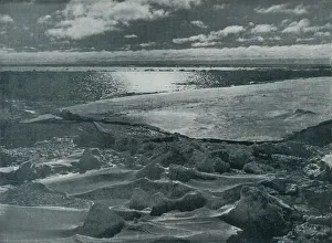 Pack Ice Prints: Moonlight in the Pack, c1910-1913, (1913). Artist: Herbert Ponting
