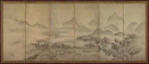 Moonlit Landscape (one of a pair), late 1500s. Creator: Unknown