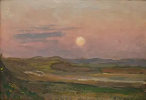 1902 Prints: Moonrise over Krzemionki, 1902. Creator: Jan Stanislawski