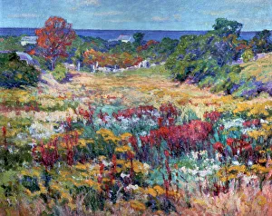 Heather Prints: On the Moor, c1918. Artist: Harriet Lumis