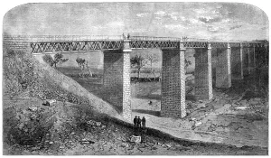 Gold Rush Prints: The Moorabool Viaduct on the Melbourne and Ballarat Railway