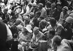 Moore, George Gordon, barbecue, 1927 Aug. Creator: Arnold Genthe