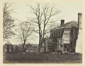 Timber Gallery: Moore House, Yorktown, Virginia, May 1862. Creator: Wood & Gibson