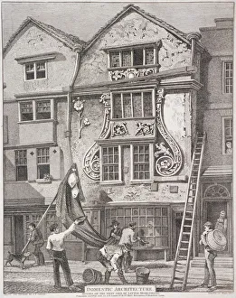 John Thomas Prints: Moorfields, London, 1814. Artist: John Thomas Smith
