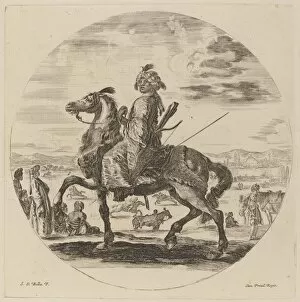 North African Gallery: Moorish Cavalier. Creator: Stefano della Bella