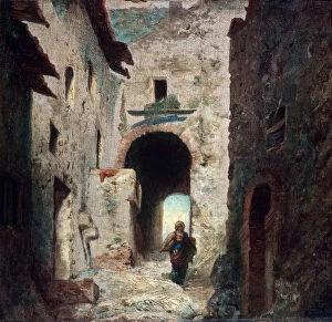 The Moorish Gate, 1835. Artist: Eugene Isabey