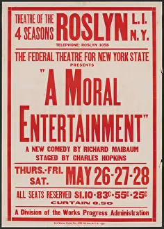 Morality Prints: A Moral Entertainment, Roslyn, NY, 1938. Creator: Unknown