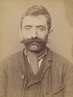 Identification Prints: Morane. Antoine. 35 ans, ne a Chalinargue (Cantal). Manœvre. Anarchiste