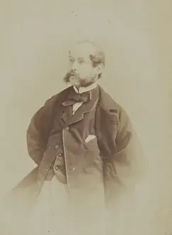 Mutton Chops Prints: Moreau, 1855-1859. Creator: Nadar