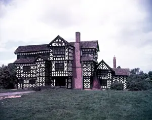 Moat Prints: Moreton Old Hall, Cheshire, c1955. Creator: Arthur Charles Kirby Ware