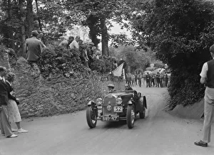 Morgan 4 / 4 of WA Goodall competing in the MCC Torquay Rally, 1938. Artist: Bill Brunell