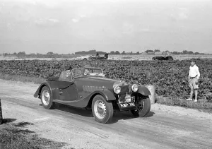 Morgan driven by Hastings on 1952 Felixtowe Rally. Creator: Unknown