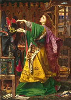 Loom Gallery: Morgan-le-Fay, 1864. Creator: Frederick Augustus Sandys