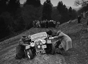 Stuck Prints: Morgan of RC Harris competing in the MCC Edinburgh Trial, Roxburghshire, Scotland, 1938