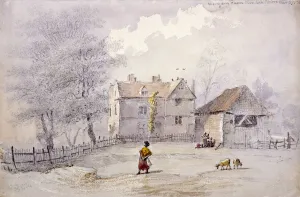 Kentish Town Prints: Morgans Farm, Kentish Town, London, 1834. Artist: George Shepheard
