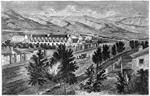 Images Dated 9th May 2007: The Mormon temple and Prophets Block, Salt Lake City, Utah