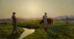 Rendezvous Collection: In the morning, 1883. Creator: Breton, Jules (1827-1906)