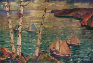 Jonas Prints: Into the Morning, c1920. Artist: Jonas Lie