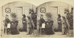 Pretence Prints: The Morning Call, 1860 / 1901. Creator: Anthony & Company