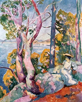Henri Charles Prints: Morning at Cavaliere'. 1906. Artist: Henri Manguin