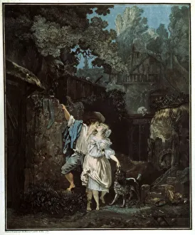Morning Farewell, 1787. Artist: Philibert Louis Debucourt