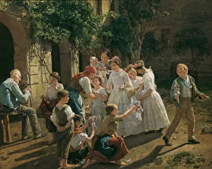 Childhood Collection: The morning of the Feast of Corpus Christi, 1857