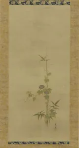 Convolvulus Arvensis Prints: Morning glory and bamboo (part of a set)