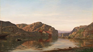 Daybreak Prints: Morning in Ny-Hellesund, 1885. Creator: Amaldus Nielsen
