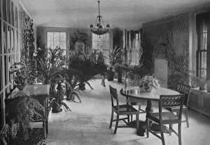 Houseplant Gallery: Morning room - house of Richard Garlick, Youngstown, Ohio, 1922