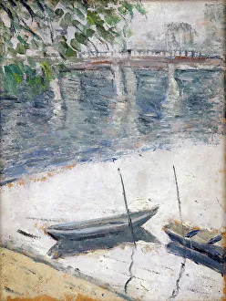Empty Prints: Morning on the Seine, c1921. Creator: Raymond McIntyre
