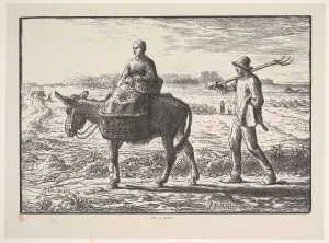 Jean Francois Prints: Morning, from the series, Four Times of the Day, 1830-75