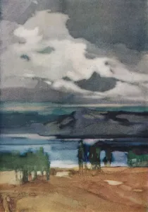British Columbia Prints: Morning on the Shuswap, c1918, (1919). Artist: Charles John Collings