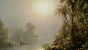 Frederick Edwin Church Prints: Morning in the Tropics, c1858. Creator: Frederic Edwin Church
