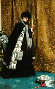Stylish Collection: The morning visit. Creator: Stevens, Alfred (1823-1906)