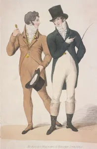 Anon Anon Anonymous Gallery: Morning walking and riding dresses, c1810. Artist: W Read