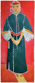 Moroccan Prints: Moroccan Woman (Zorah Standing), 1912