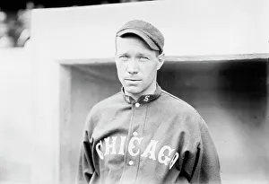 Baseball Cap Prints: Morrie Rath, Chicago AL (baseball), 1913. Creator: Bain News Service