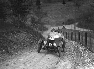 Inter Varsity Trial Prints: Morris Bullnose with sports special body competing in the Inter-Varsity Trial