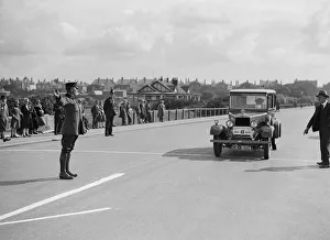 Morris Cowley of FF Austin competing in the Southport Rally, 1928. Artist: Bill Brunell